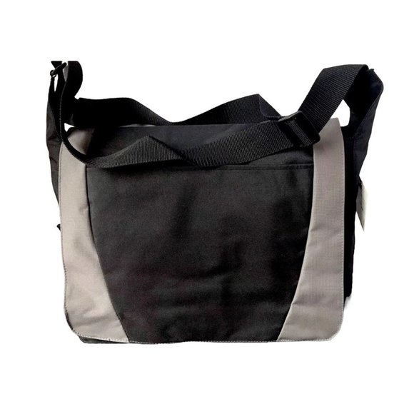 Leeds Messenger Computer Bag for Laptop Briefcase Canvas Case Bag NWT - Picture 4 of 7